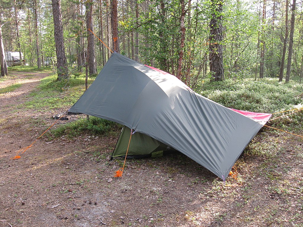 Etanche Pluie Tarp Camping acheminées Bâche Outdoor Protection Soleil Vert 